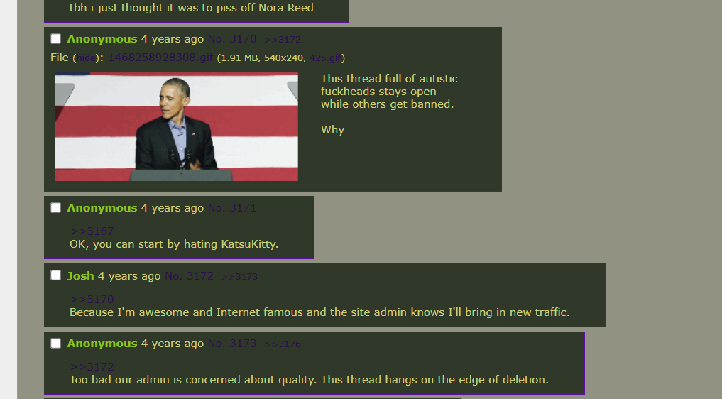 Josh Moon brags about being famous on lolcowfarms.png