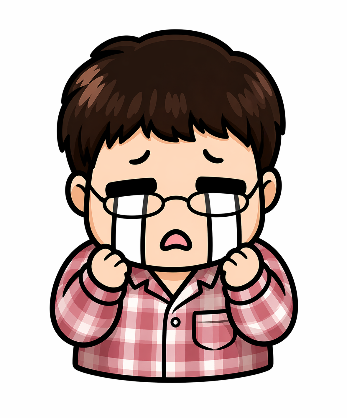 Josh Moon - crying emoji - school yearbook edition.png