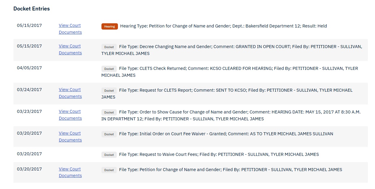 VivianNameChangePetition03_02_2017_Docket_Entries.jpg