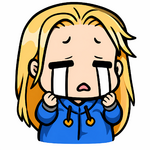 Cryana crying emoji alternate - Pragmata.png